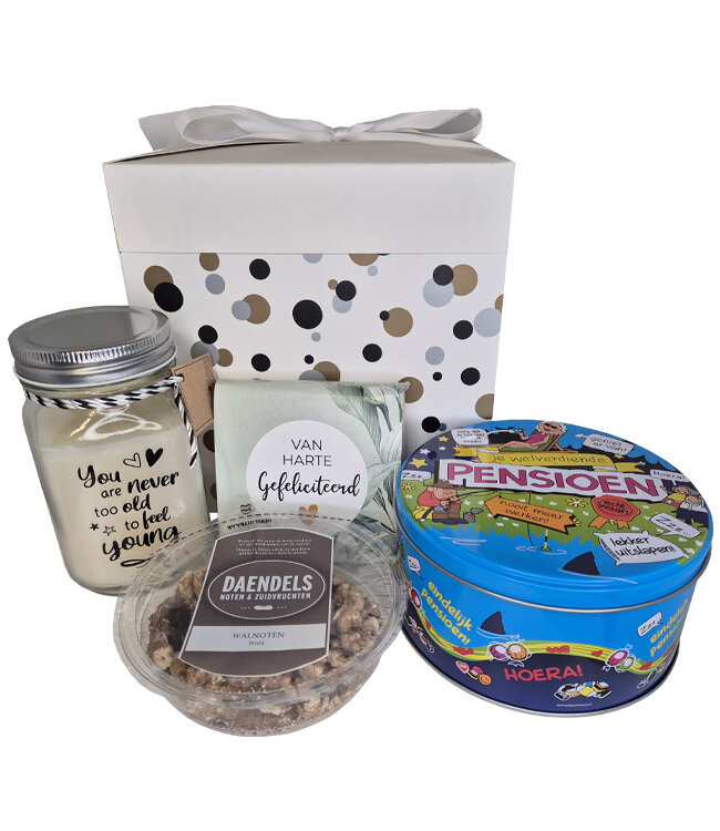 Cadeaupakket Pensioen Carpe Diem