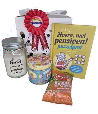 Cadeaupakket Pensioen Puzzelpret