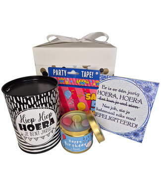 Cadeaupakket 50 Jaar Hiep Hiep - Hoera Hoera Cadeaupakket 50 Jaar Hiep Hiep - Hoera Hoera