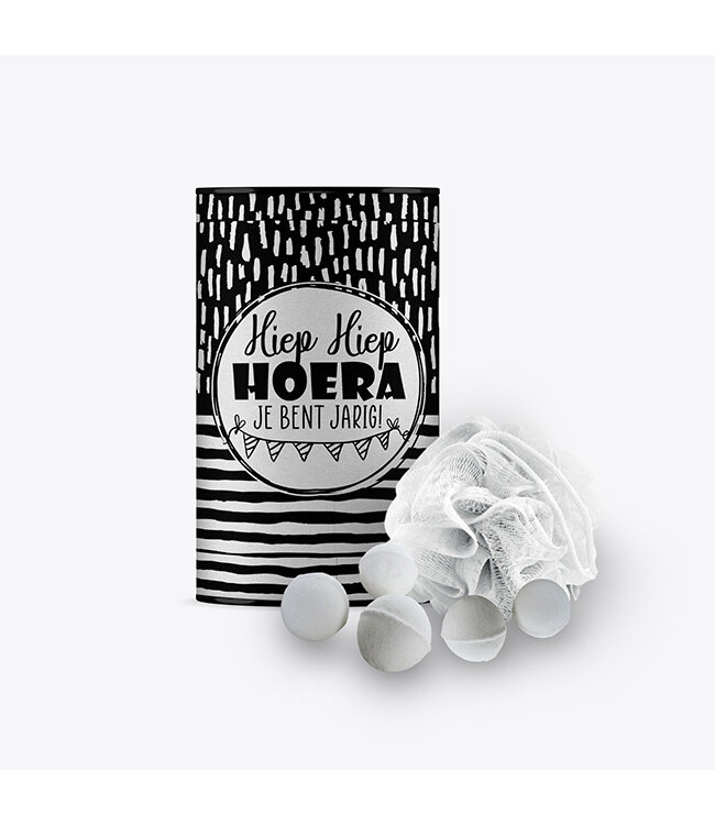 Cadeaupakket 50 Jaar Hiep Hiep - Hoera Hoera