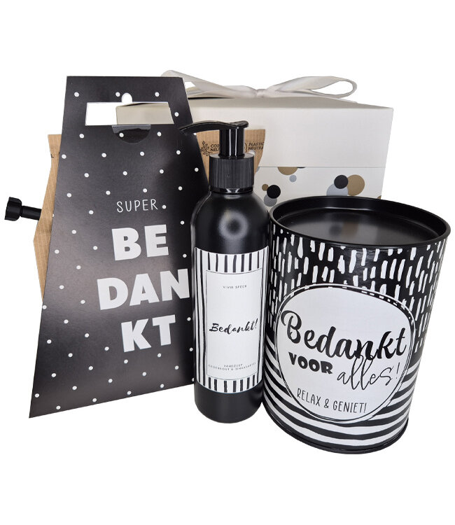 Cadeaupakket Relaxed Bedankt