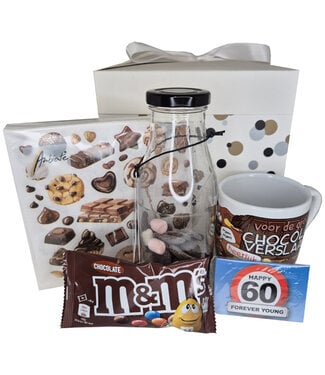 Cadeaupakket 60 jaar Chocolade