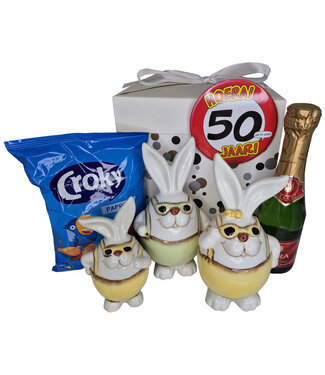 Cadeaupakket 50 Jaar 't Haasje Cadeaupakket 50 Jaar 't Haasje