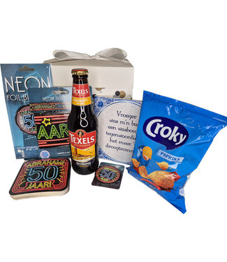 Cadeaupakket Abraham Neon Cadeaupakket Abraham Neon