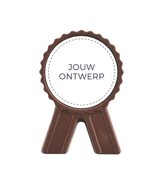 Chocolade Figuur met Eigen Ontwerp Chocolade Figuur met Eigen Ontwerp