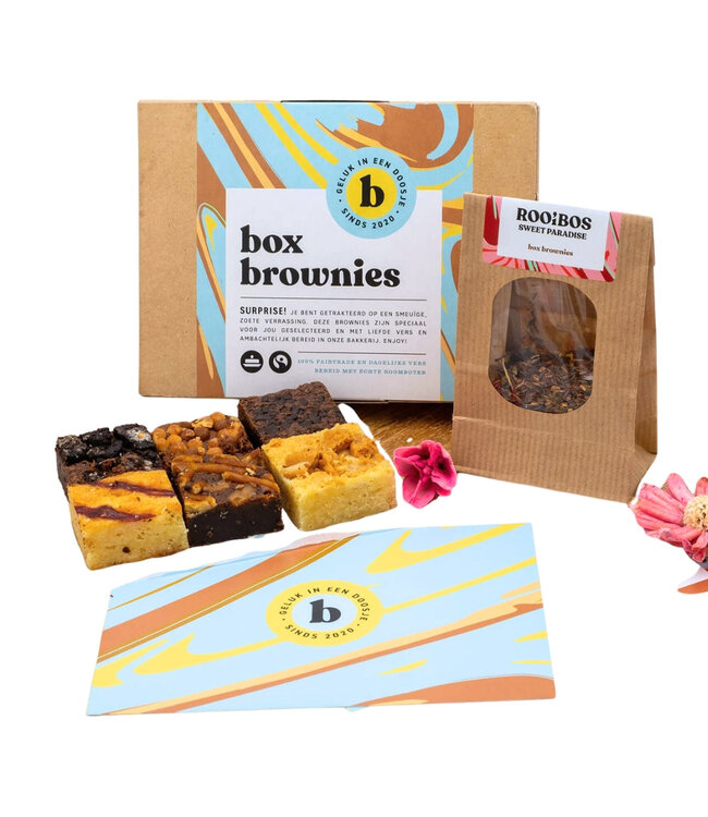 Brownies en Theebox