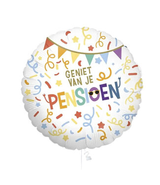 Ballon Geniet van je Pensioen