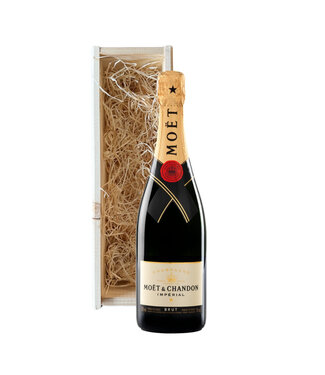 Moet Chandon Brut Champagne met Wijnkist