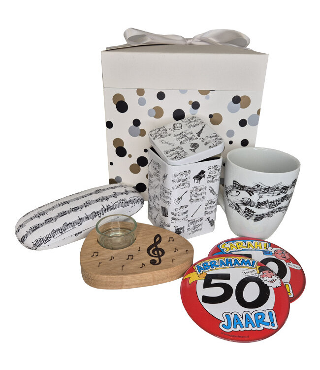 Cadeaupakket 50 Jaar Muzikaal