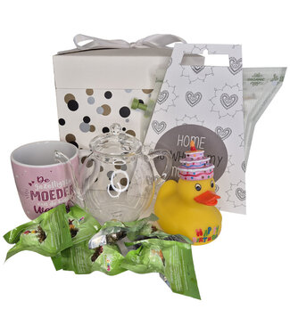 Cadeaupakket Voor een(d) theedrinkende moeder