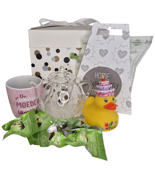 Cadeaupakket Voor een(d) theedrinkende moeder