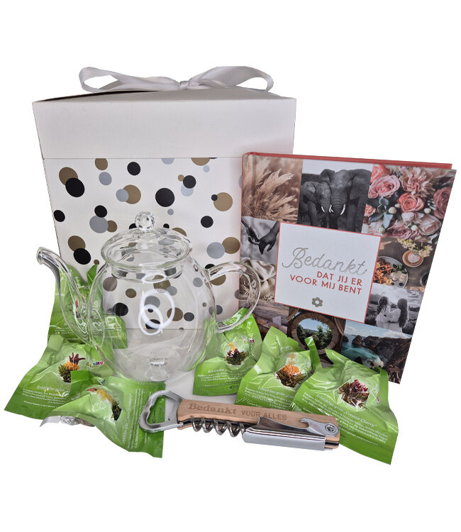 Cadeaupakket Bedankt Tijd voor Thee
