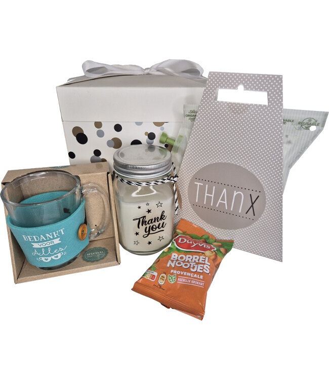 Cadeaupakket Bedankje met Thee