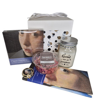 Cadeaupakket Pensioen Meisje met de parel