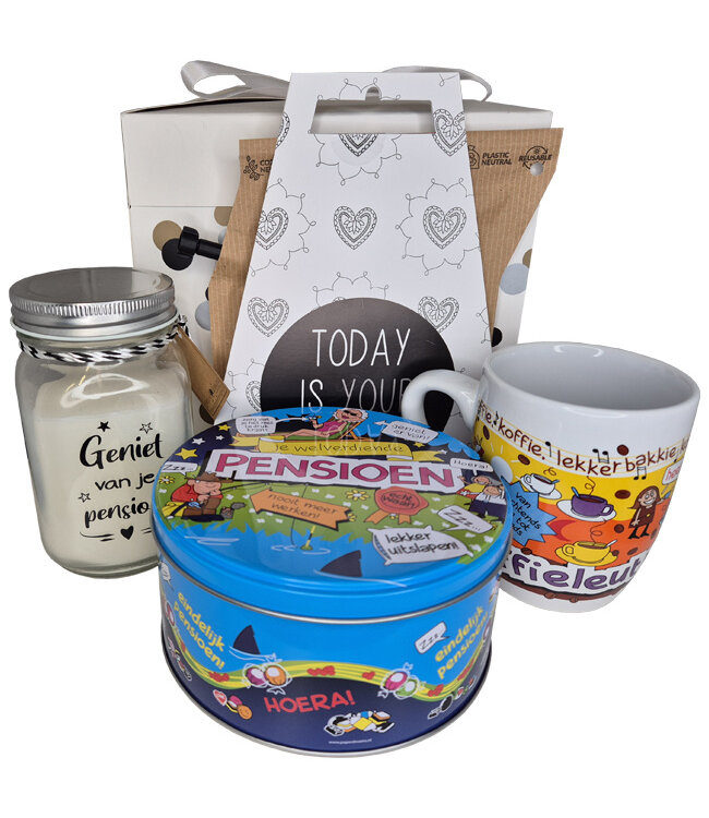 Cadeaupakket Pensioen Today is your Day