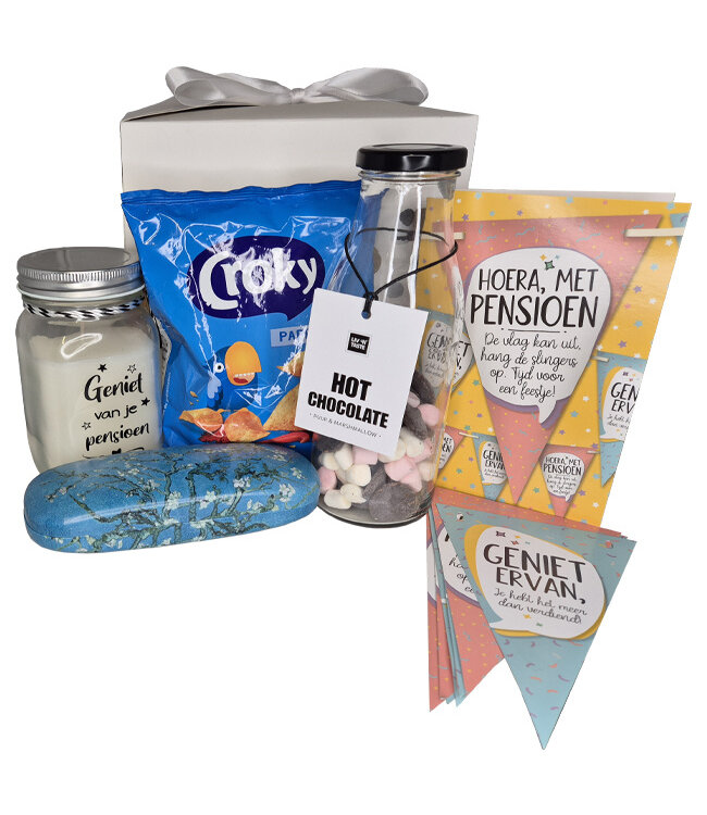 Cadeaupakket Pensioen Amandelbloesem, van Gogh