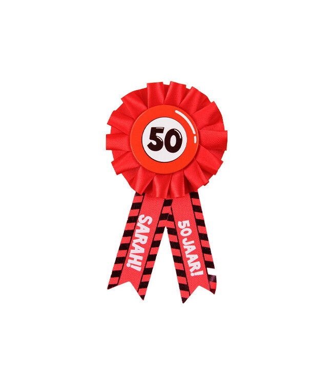 Cadeaupakket 50 jaar Sarah