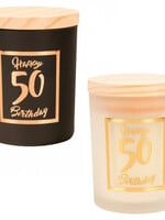 Geurkaars Happy 50 Birthday