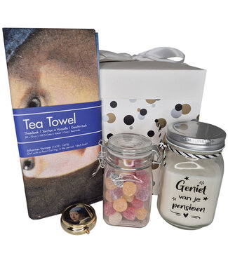 Cadeaupakket Pensioen Meisje met de parel