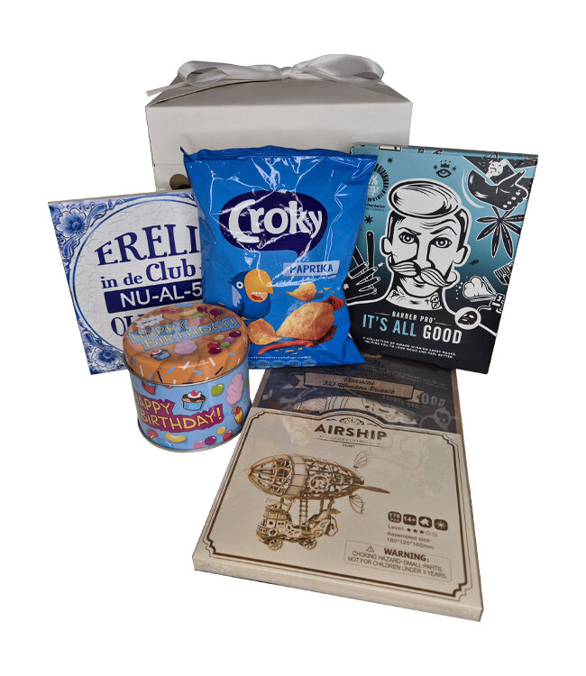 Cadeaupakket 50 jaar Abraham Plagen!