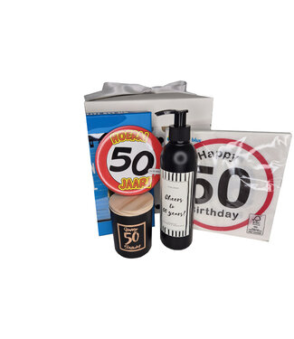 Cadeaupakket Hoera 50 Jaar Cadeaupakket Hoera 50 Jaar