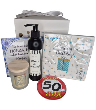 Cadeaupakket Hoera 50 Jaar