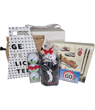 Cadeaupakket 60 jaar I love Golf Cadeaupakket 60 jaar I love Golf