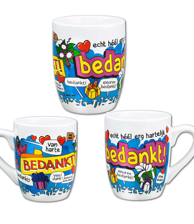Cartoonmok Bedankt