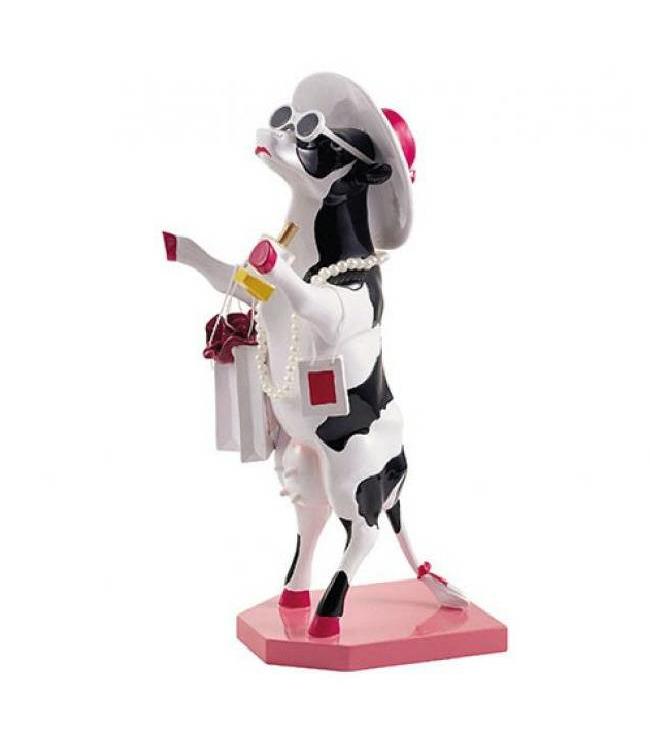 Cow Parade Alphadite Goddess of shopping (large)