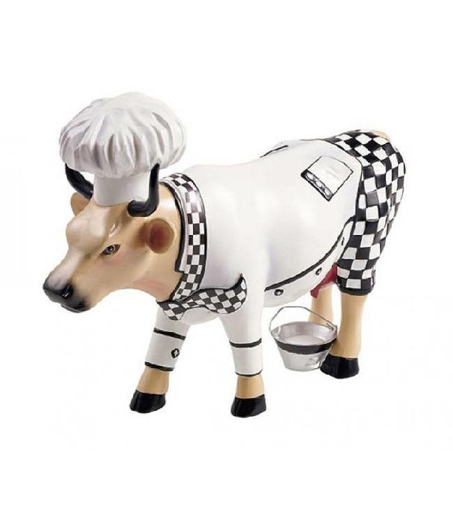 Cow Parade Chef Cow (medium)