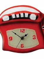 Wandklok Retro Radio
