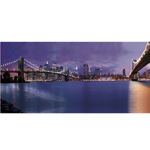 Kunstzinnige Ingelijste Posters Brug In De Nacht huismerk kopen in de aanbieding