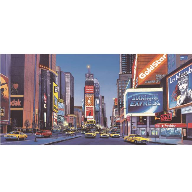 Kunstzinnige Ingelijste Posters: New York Times Square