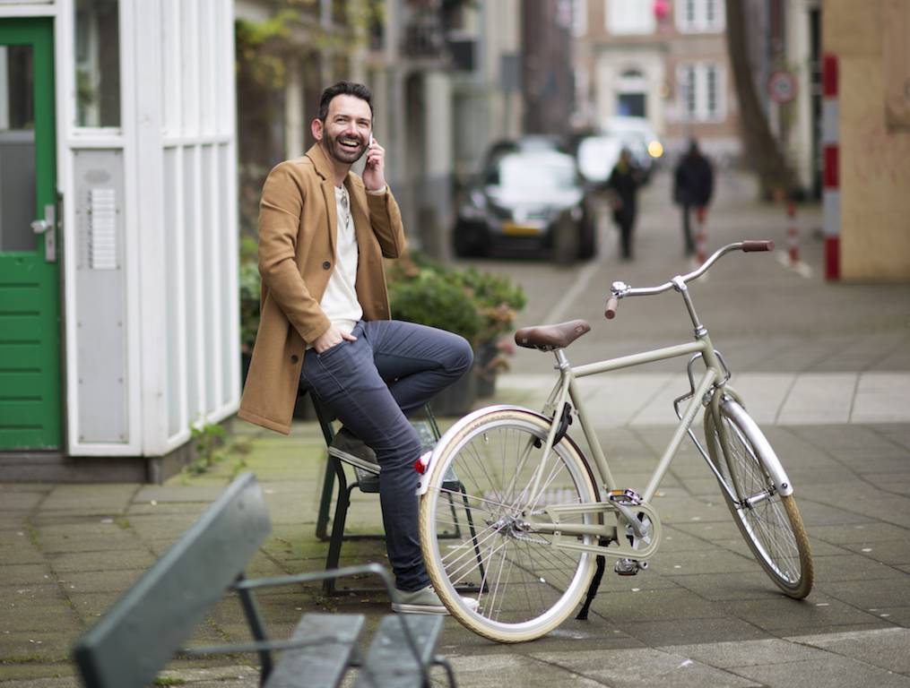 Freewheelen door Leiden