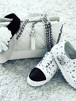 White "Chanel" sneakers