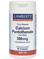 Lamberts Calcium Pantothenate 60 tab