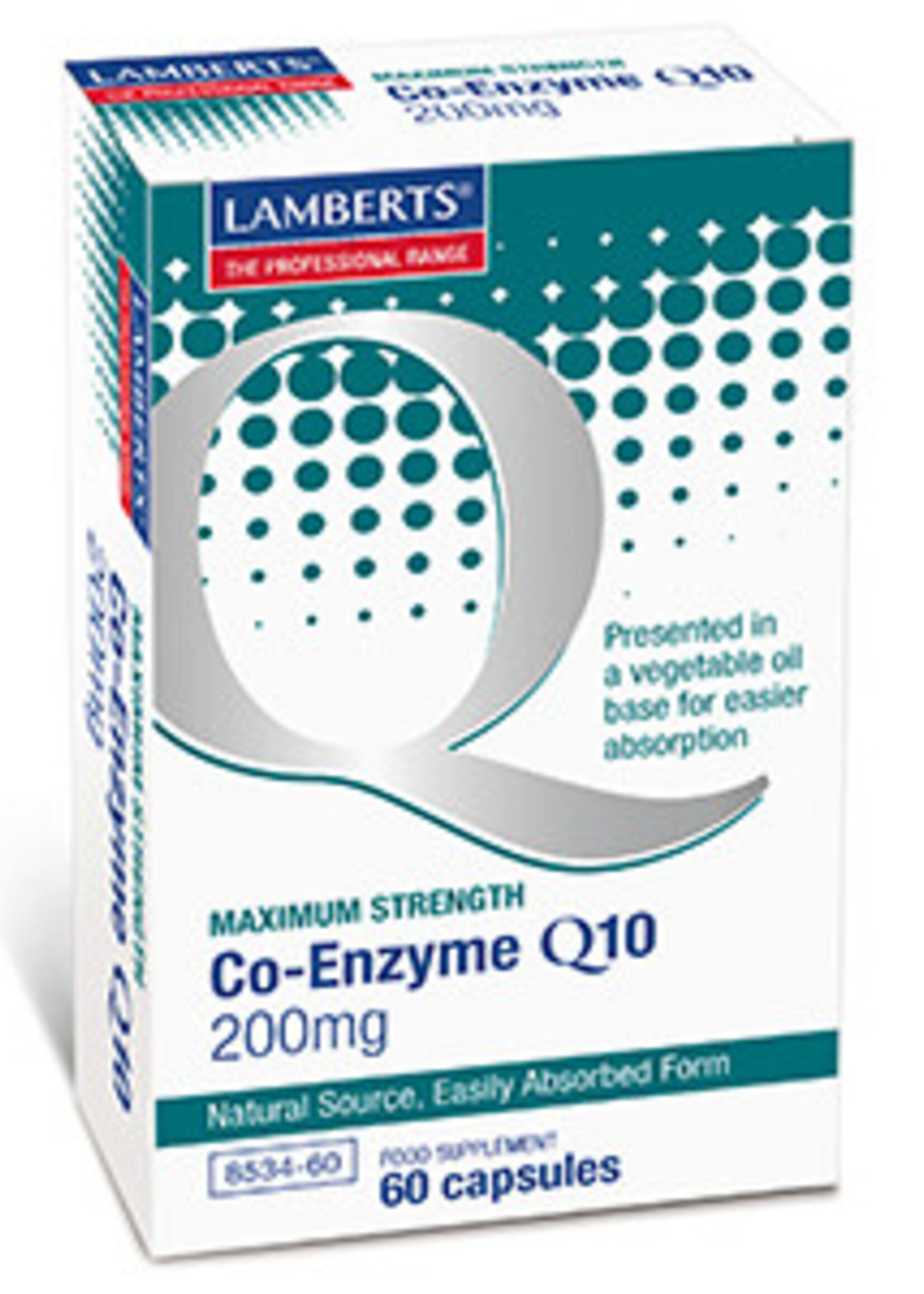 Lamberts Co-enzym Q10 200 mg 60 capsules