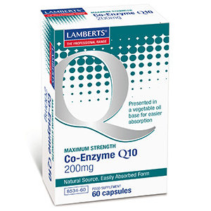Lamberts Co-enzym Q10 200 mg 60 capsules