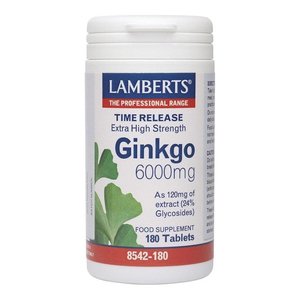 Lamberts Ginkgo 6000 mg 180 tabletten