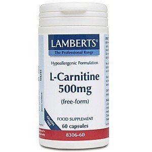 Lamberts L-Carnitine 500 mg 60 capsules