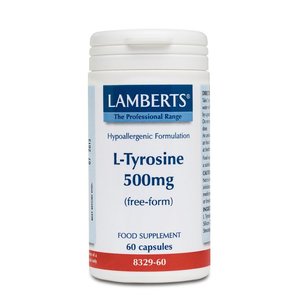 Lamberts L-Tyrosine 500 mg 60 capsules