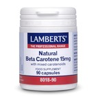 Lamberts Natural Beta Carotene 15mg 90 cap