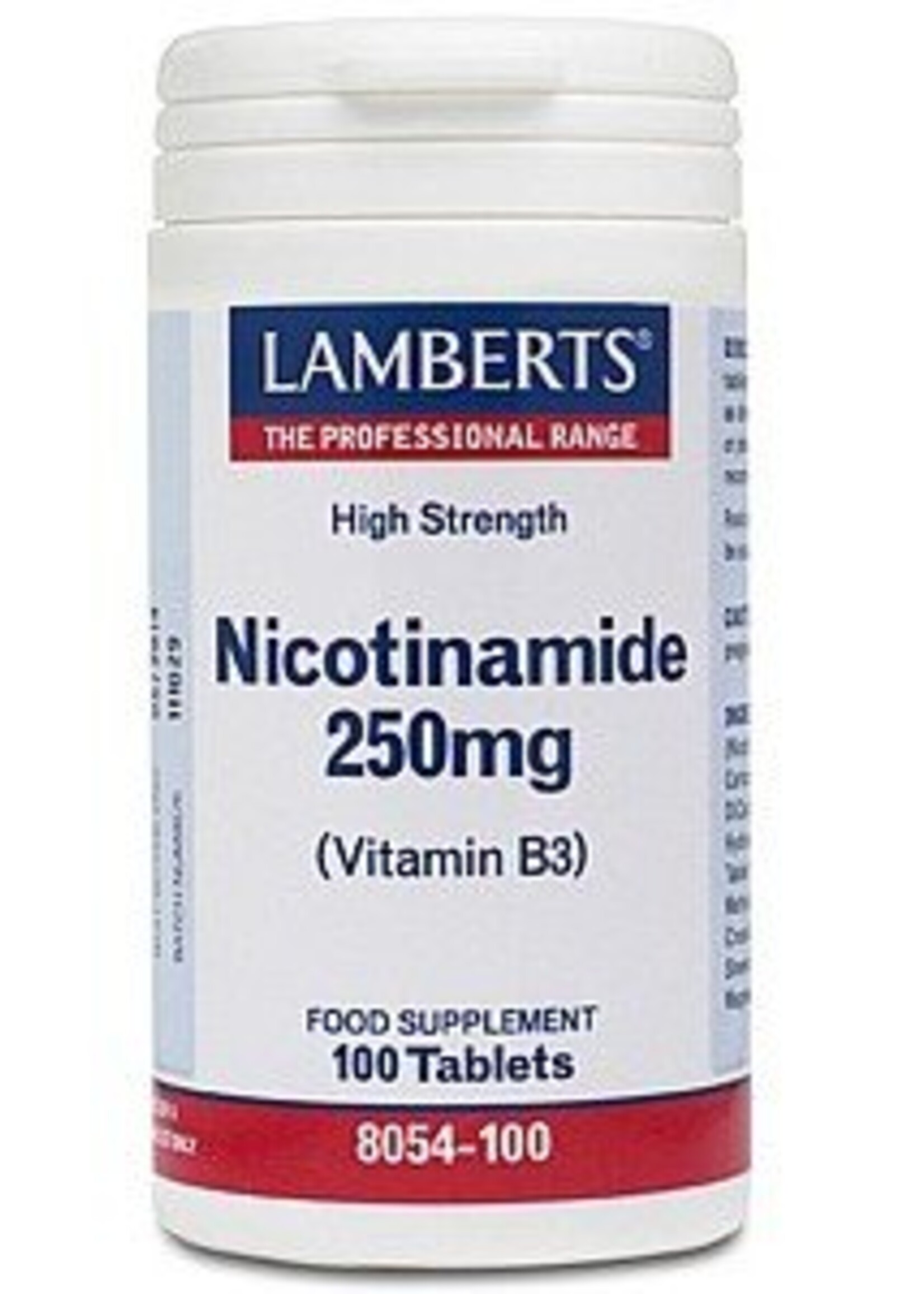 Lamberts Nicotinamide 250 mg 100 tabletten