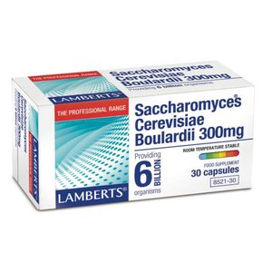 Lamberts Saccharomyces Cerevisiae Boulardii 300 mg 30 capsules