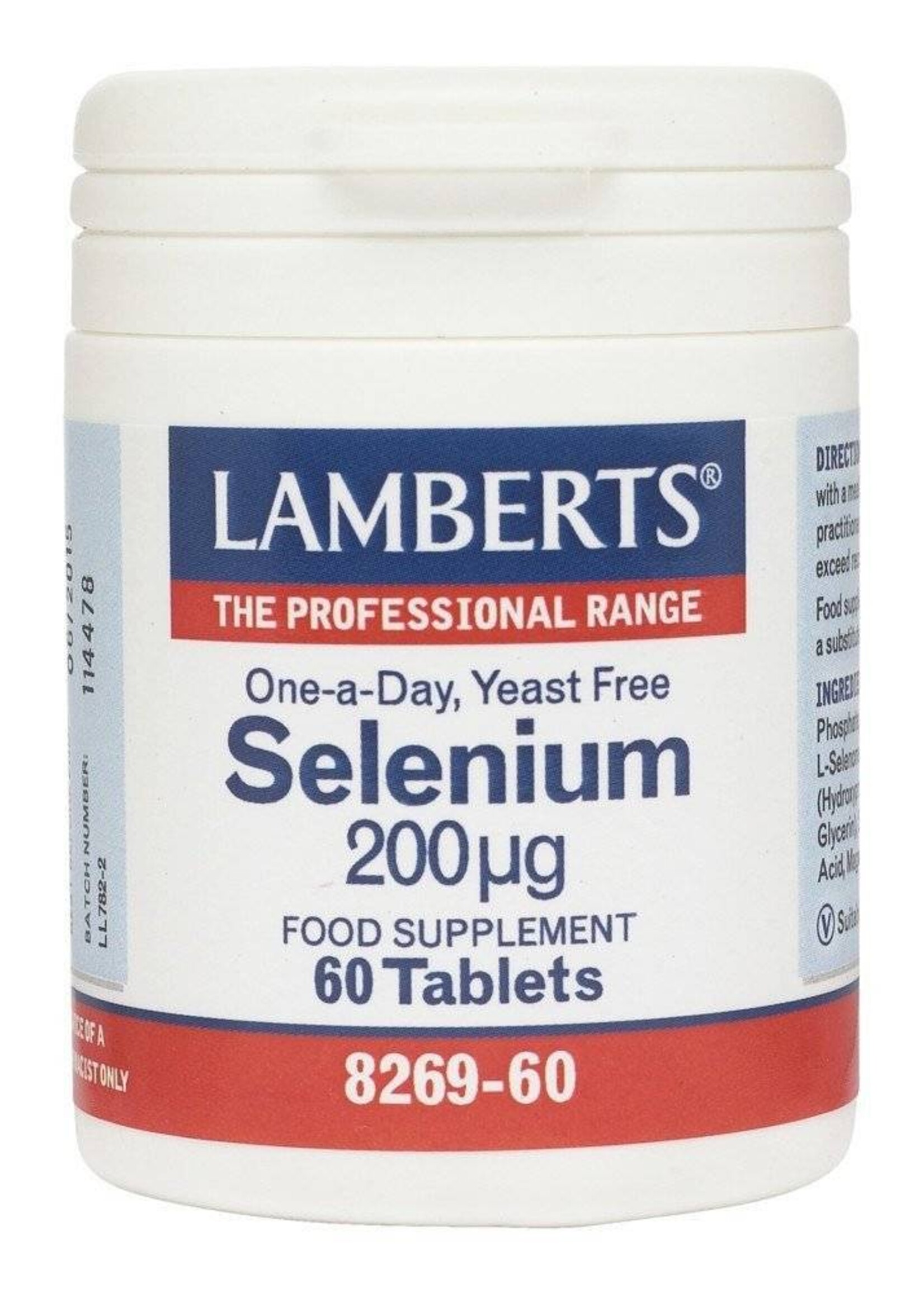 Lamberts Selenium 200 mcg 60 tabletten