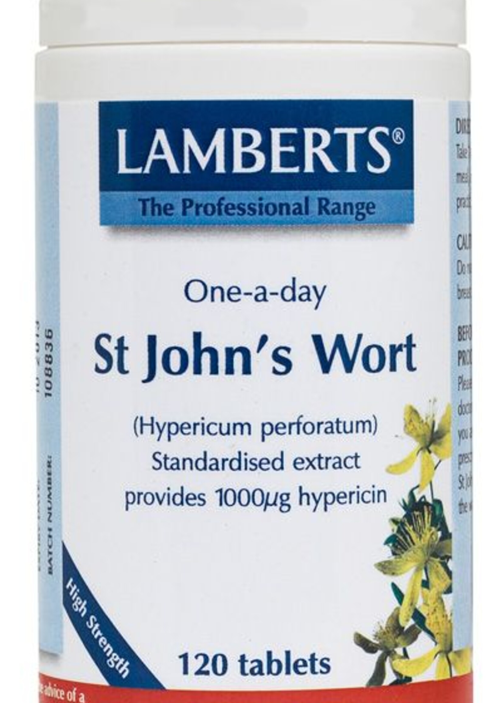 Lamberts Sint Janskruid / St. John's Wort 120 tabletten