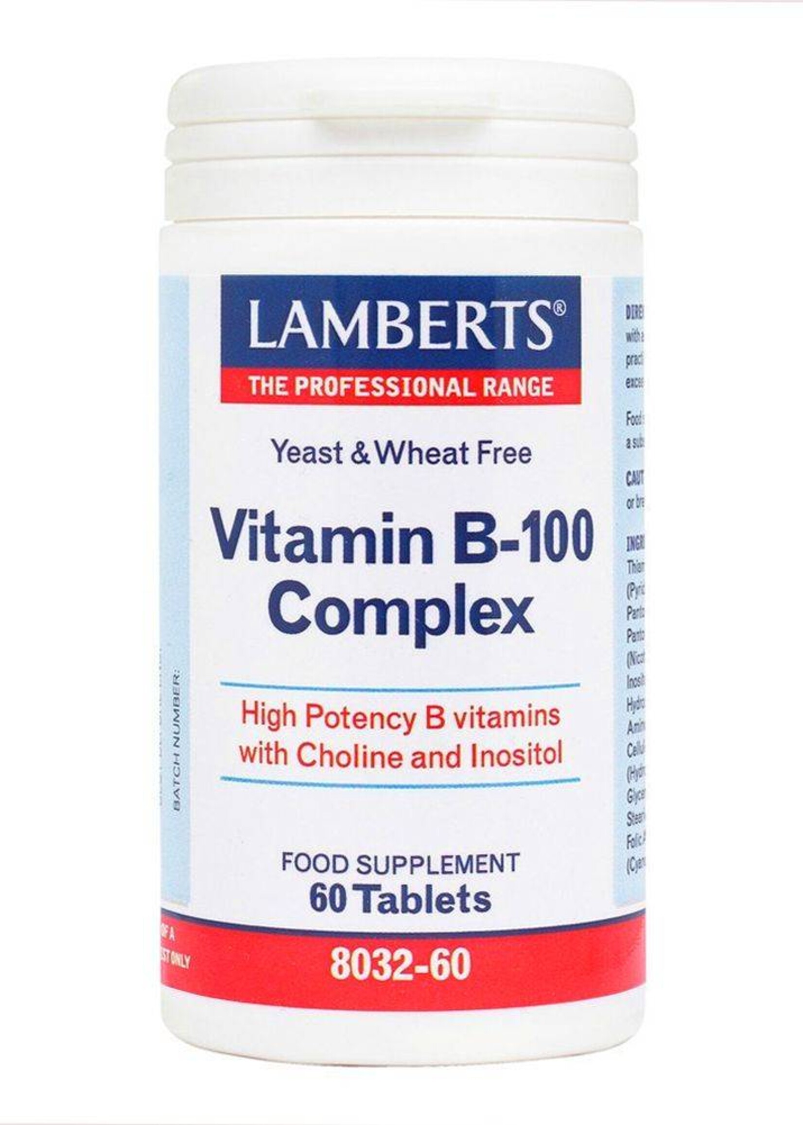 Lamberts Vitamine B 100 Complex 60 tabletten