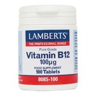 Lamberts Vitamin B12 100 mcg 100 tab