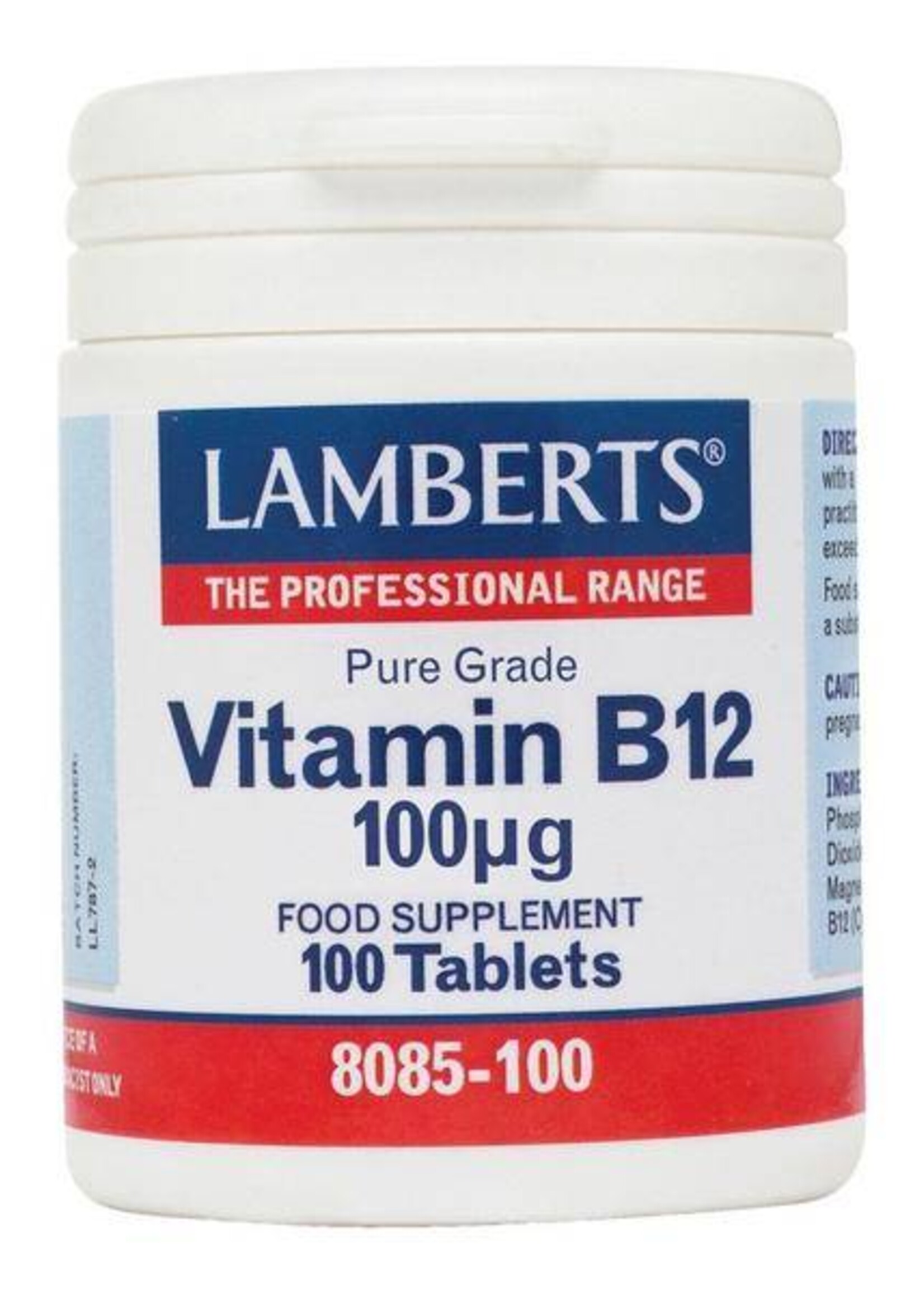 Lamberts Vitamine B12 100 mcg 100 tabletten