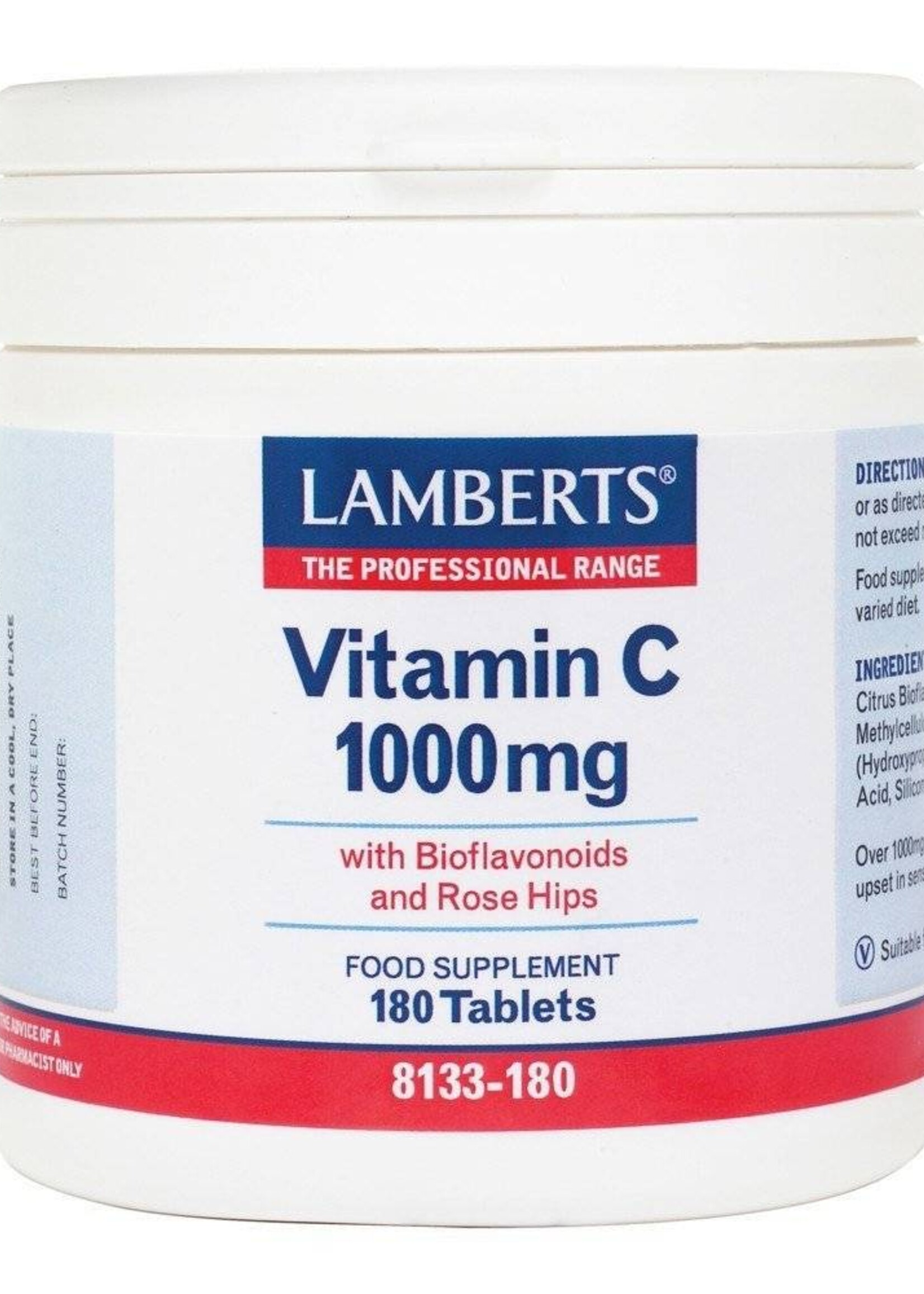 Lamberts Vitamine C 1000 mg & Bioflavonoïden 180 tabletten